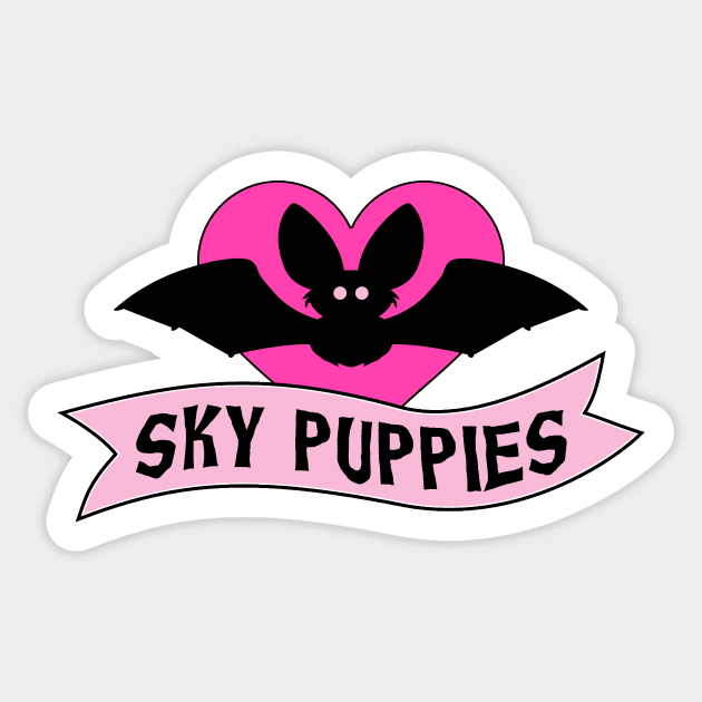 I Heart Skypuppies Sticker by Calico Devil